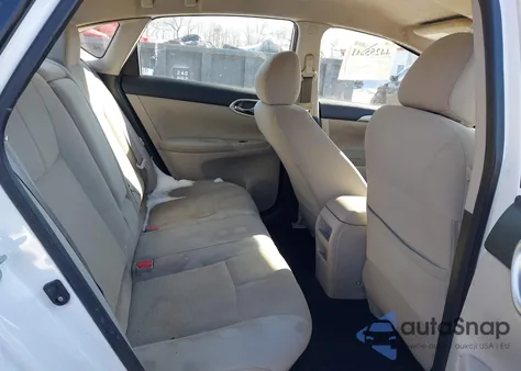 2015 Nissan Sentra S z USA, uszkodzony, nr VIN 3N1AB7AP2FY286440